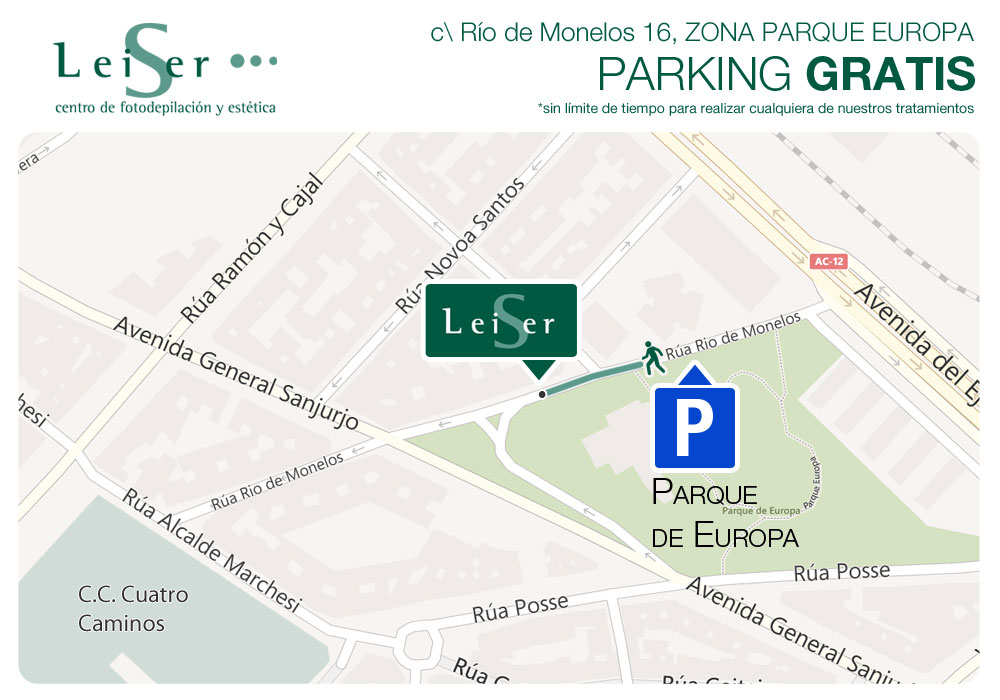 mapa de parking gratuito